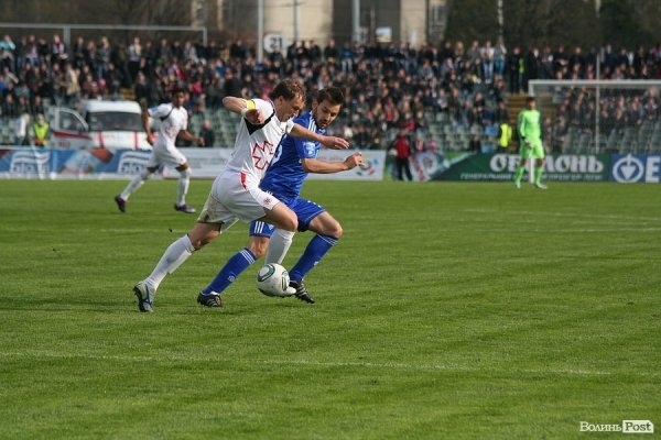 «Волинь» програла у двобої з «Динамо» – 0:1